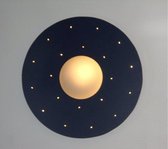 ABC-Kinderlampen - Saturnus - Blauw