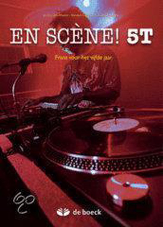 Cover van het boek 'En scène! 5t - leerwerkboek'