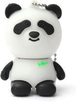 Ulticool USB-stick Panda Beer - 32 GB - Zwart - Wit