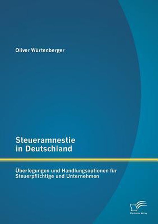 Steueramnestie in Deutschland - cover