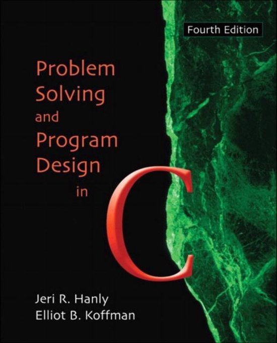 Problem Solving and Program Design in C - cover
