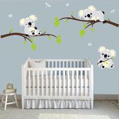 Sticker mural Branches avec des ours koalas | Chambre de bébé - Chambre de bébé - Stickers muraux