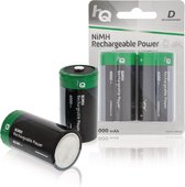 HQ Oplaadbare NiMH Batterij D 1.2 V 4000 mAh 2-Blister