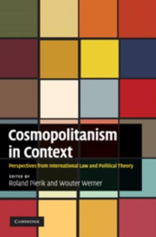 Cosmopolitanism in Context - cover