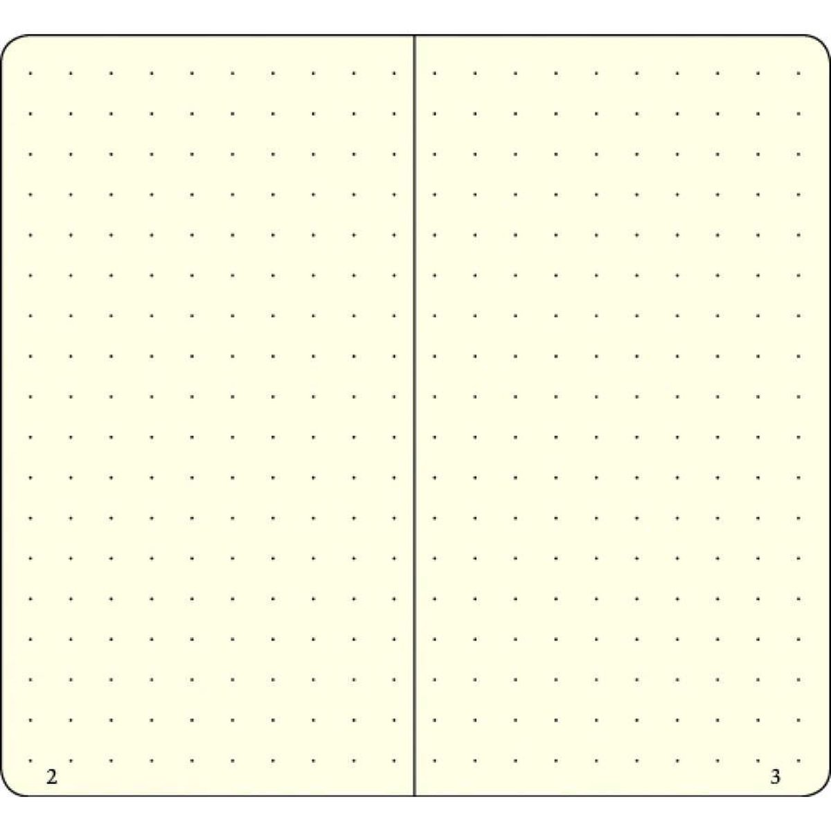 Carnet Leuchtturm1917 Couverture rigide, A5, Blanc, Noir, 249