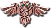 Engineerium Steampunk Aviamore Owl Brooch