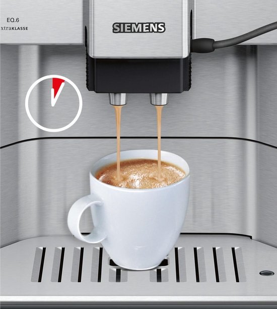 Siemens EQ6 TE617203RW Espressomachine RVS Siemens EQ6 TE617203RW Espressomachine RVS