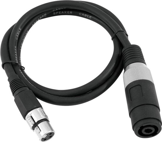 DAP N-CON XLR plug, Male, 3-polig Nikkel, Groene Tule (Op=Op) | New Line