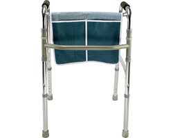 Draagtas voor rollators - met twee grote vakken -  kleur Denim blauw - OBBOmed MY 5920N