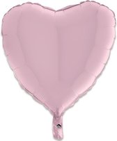 GRABO 18022PP-P Heart Shape Balloon Single Pack, Length-18 I