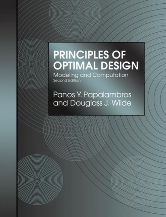 Principles of Optimal Design - cover