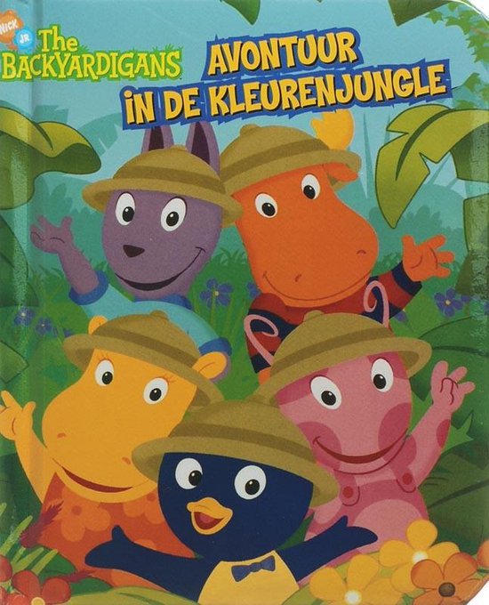 Cover van het boek 'The Backyardigans / Avontuur in de kleurenjungle'