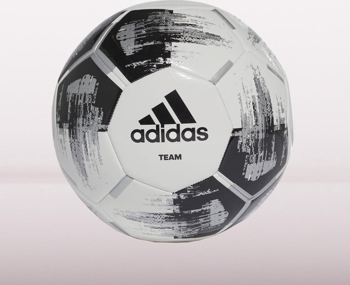adidas Team Glider Voetbal Maat 5 - Wit/Zwart