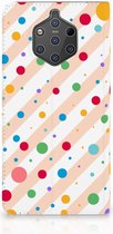 Nokia 9 PureView Standcase Hoesje Design Dots
