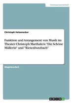 Funktion und Arrangement von Musik im Theater Christoph Marthalers