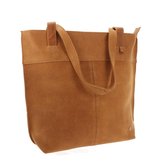 Shopper tas ecoleer Estilo - honingbruin