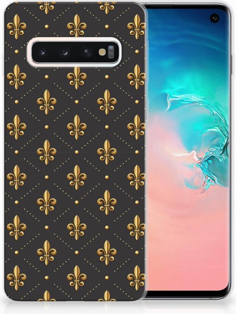 Samsung Galaxy S10 TPU bumper Franse Lelie