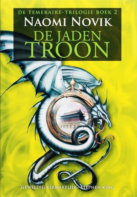 Cover van het boek 'De Temeraire-trilogie / 2 De jaden troon' van Naomi Novik