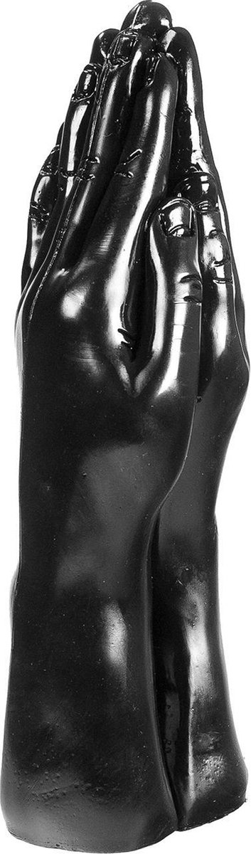 Goedkoopste Dark Crystal Fisting Dildo 32 x 9 cm - zwart