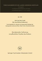 Die Taktonische Verformung Von Pflanzlichen Fossilien Des Karbons