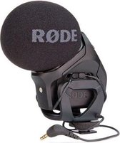RØDE Stereo VideoMic Pro Microfoon voor digitale camera Zwart