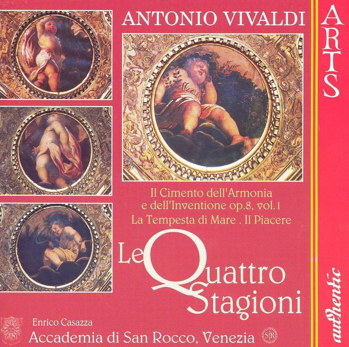 Vivaldi: Le Quatro Stagioni, Tempesta, Il Piacere / Casazza