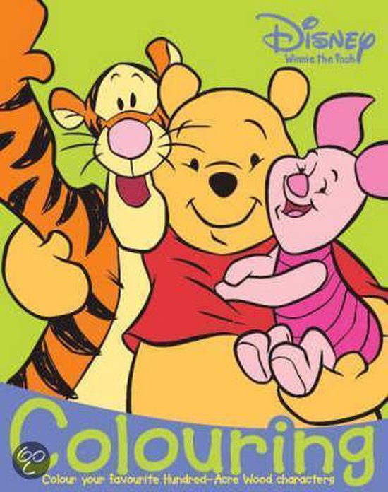 Winnie The Pooh Colouring | 9781405485821 | Boeken | bol.com