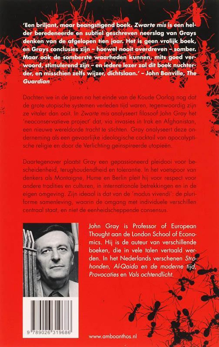 Zwarte mis - back cover