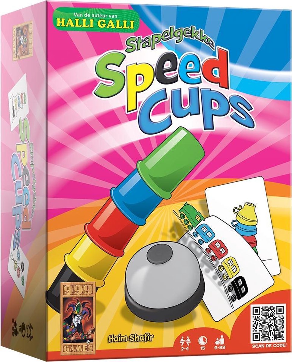 Stapelgekke Speed Cups Actiespel - 999 Games