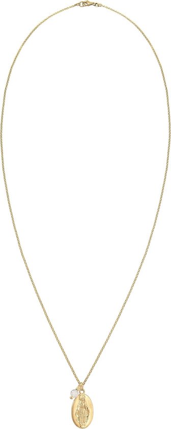 Aka Gioielli® Rozenkrans-halsketting van 925 zilver met prachtige Aka Gioielli® Rozenkrans-halsketting van 925 zilver met prachtige