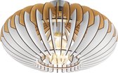 EGLO Sotos plafondverlichting Nikkel, Wit, Hout E27