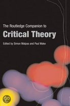 The Routledge Companion To Critical Theory
