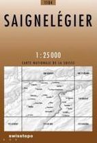 Swisstopo 1 : 25 000 Saignelégier