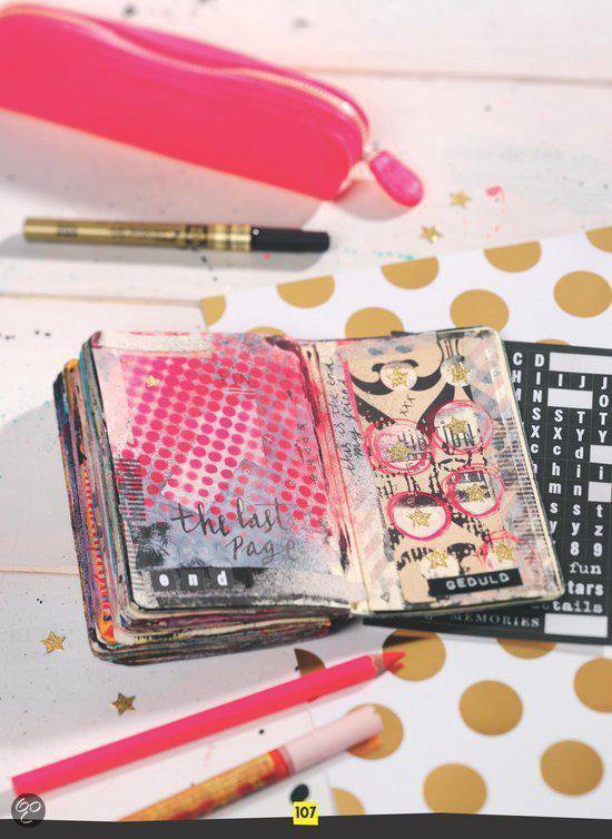 Art journaling en mixed media