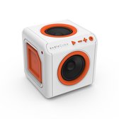 DesignNest - AudioCube |portable| - Bluetooth speaker - zwart/oranje