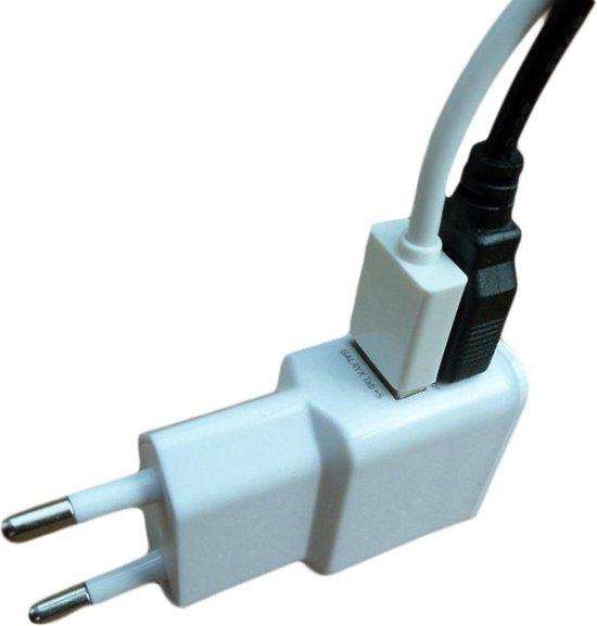 postkantoor verwijderen Aanpassen 2x Poort USB lader, 220 volt, duo USB oplaad stekker (100-240V) | bol.com