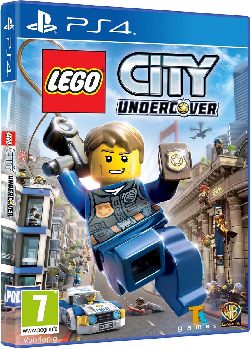 Aanvankelijk Doodskaak Uiterlijk LEGO City Undercover - PS4 | Games | bol.com