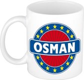 Osman  naam koffie mok / beker 300 ml  - namen mokken