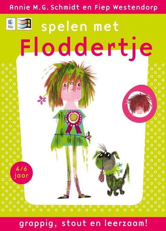 Cover van het boek 'Spelen Floddertje met CDROM' van Annie M.G. Schmidt