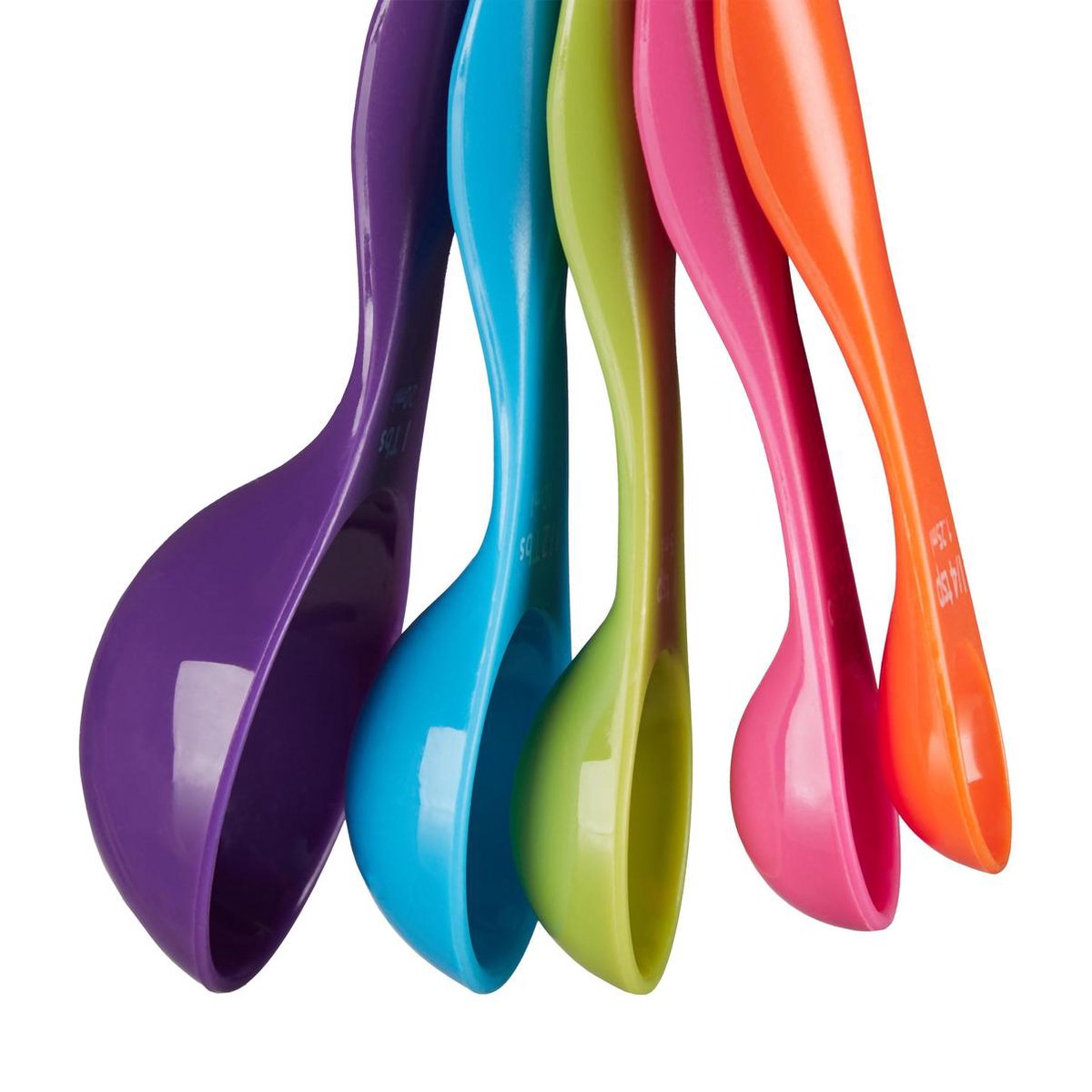 Maatlepelset, Multifunctionele Lepels Voor Het Meten Van Vaste Stoffen Of Vloeistoffen In De Keuken Blauw 8 Stuks