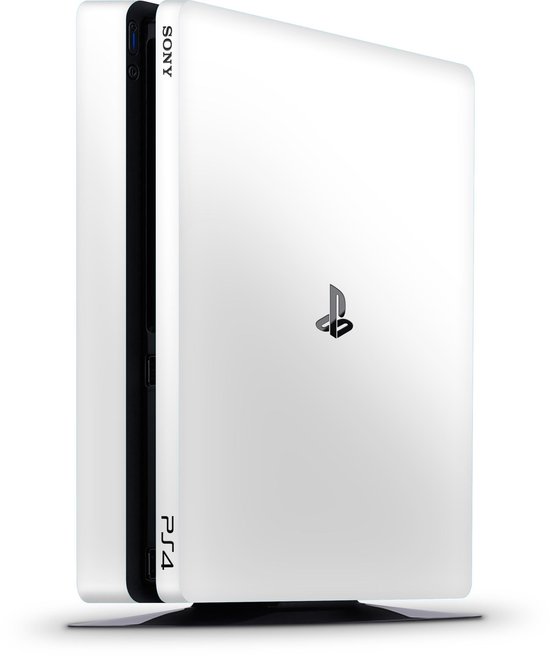 Playstation 4 Slim Console Skin Wit-PS4 Slim Sticker | bol.com