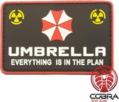 Resident Evil 3D PVC Fillm Patch Embleem Met Klittenband - Umbrella Corporation Logo