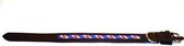 1112 HB Hondenhalsband 'Friesch' Zwart 40cm