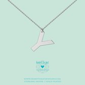 Heart to Get Big Initial letter Y Ketting LB166INY16S