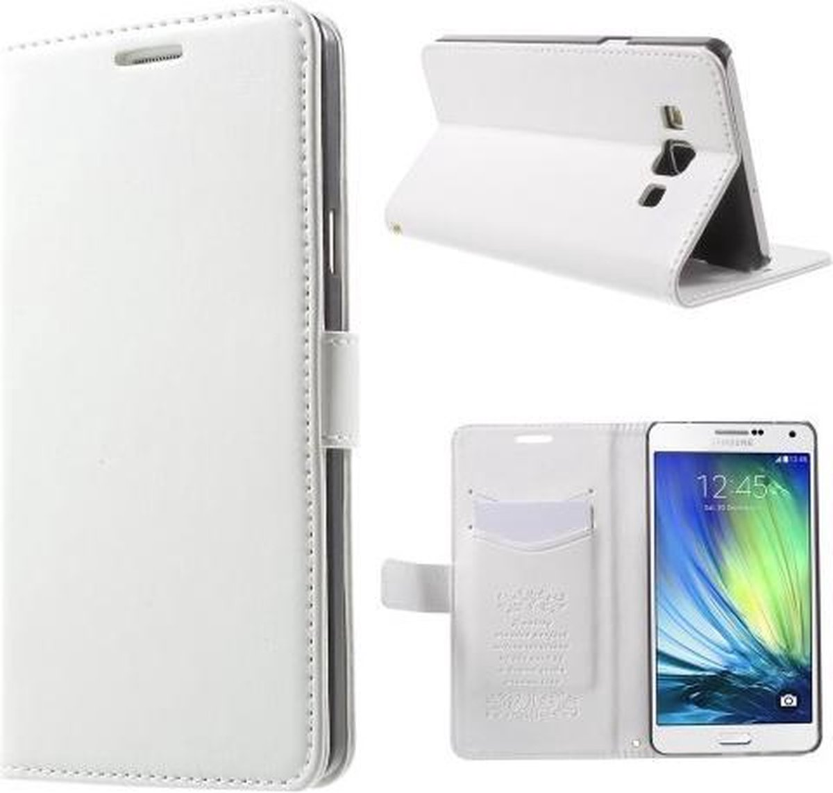 KDS Wallet Case hoesje Geschikt voor: Samsung Galaxy Grand Neo i9060 wit