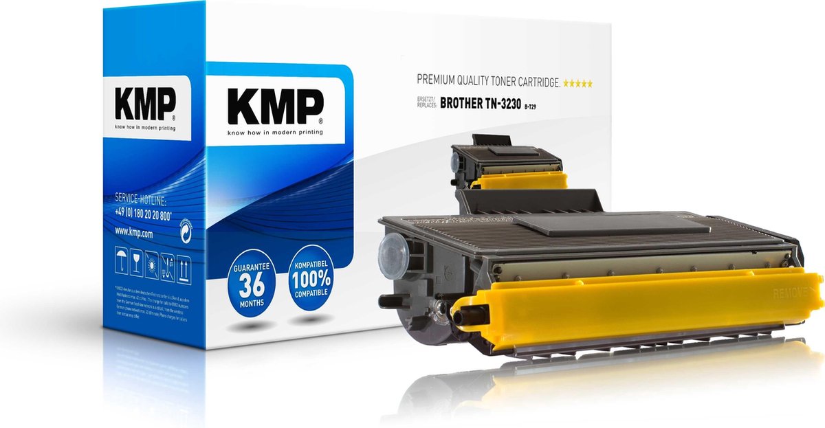 KMP Printtechnik AG KMP Toner Brother TN-3230/TN3230 black 3000 S. B-T29 remanufactured