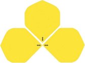 Vols de fléchettes ABC - Vols de fléchettes jaunes - très robustes - 10 ensembles