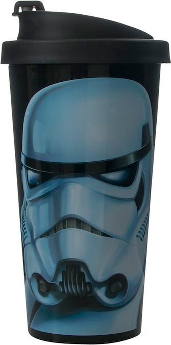 Star Wars Storm Trooper Drinkbeker - Classic - To Go - Zwart