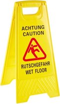 Waarschuwingsbord wet floor - 30 x 63 x 63 cm