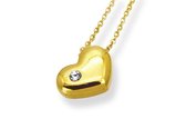 Amanto Ketting Ege Gold - 316L Staal PVD - Hart - 16x12mm - 45cm